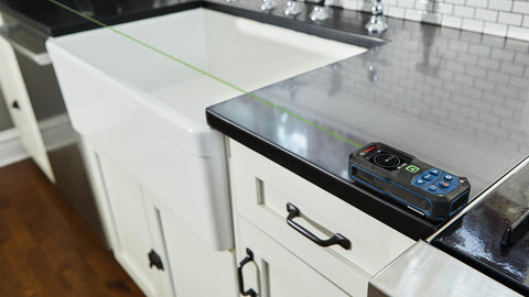 Bosch GLM165-27CGL MeasureOn app transfers measurements digitally