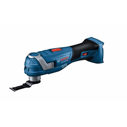 Bosch GOP18V-34N oscillating tool in case showing portable power for quick tasks