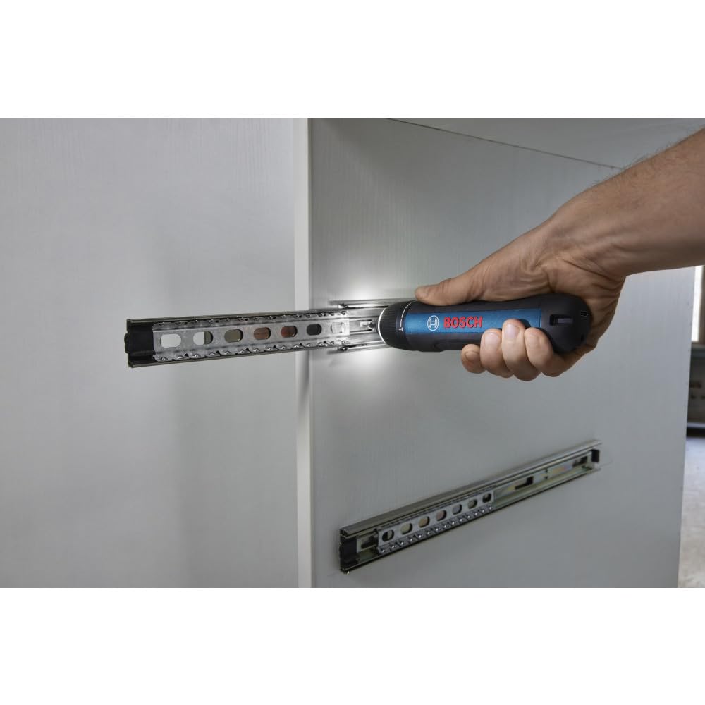 Bosch GSD4V-35 built in LED worklight illuminates dark workspaces