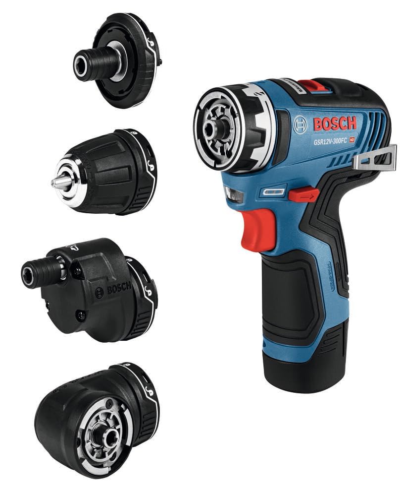 Brushless motor detail of Bosch GSR12V-300FCB22 delivering sustained power
