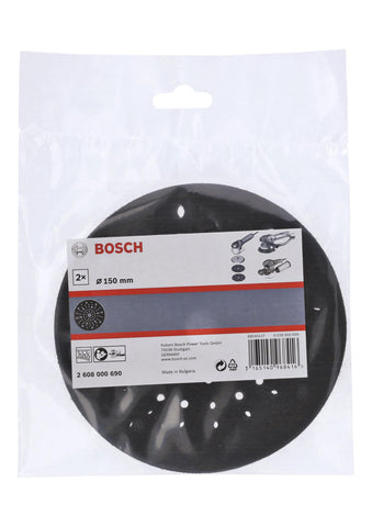 Bosch Pad Saver for net abrasives enhances disc-to-pad adhesion and alignment