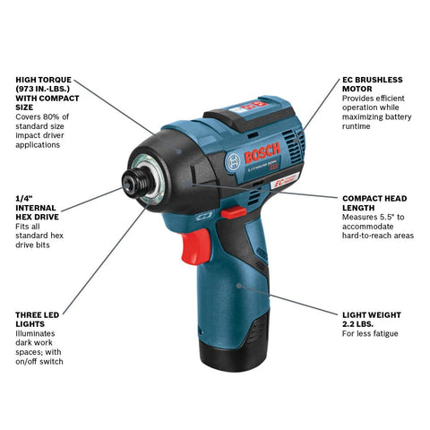 Bosch PS42N brushless motor emphasizes efficiency and longer runtime