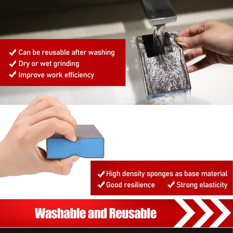 BOSHCRAFT ergonomic sanding block offering comfortable grip for extended use