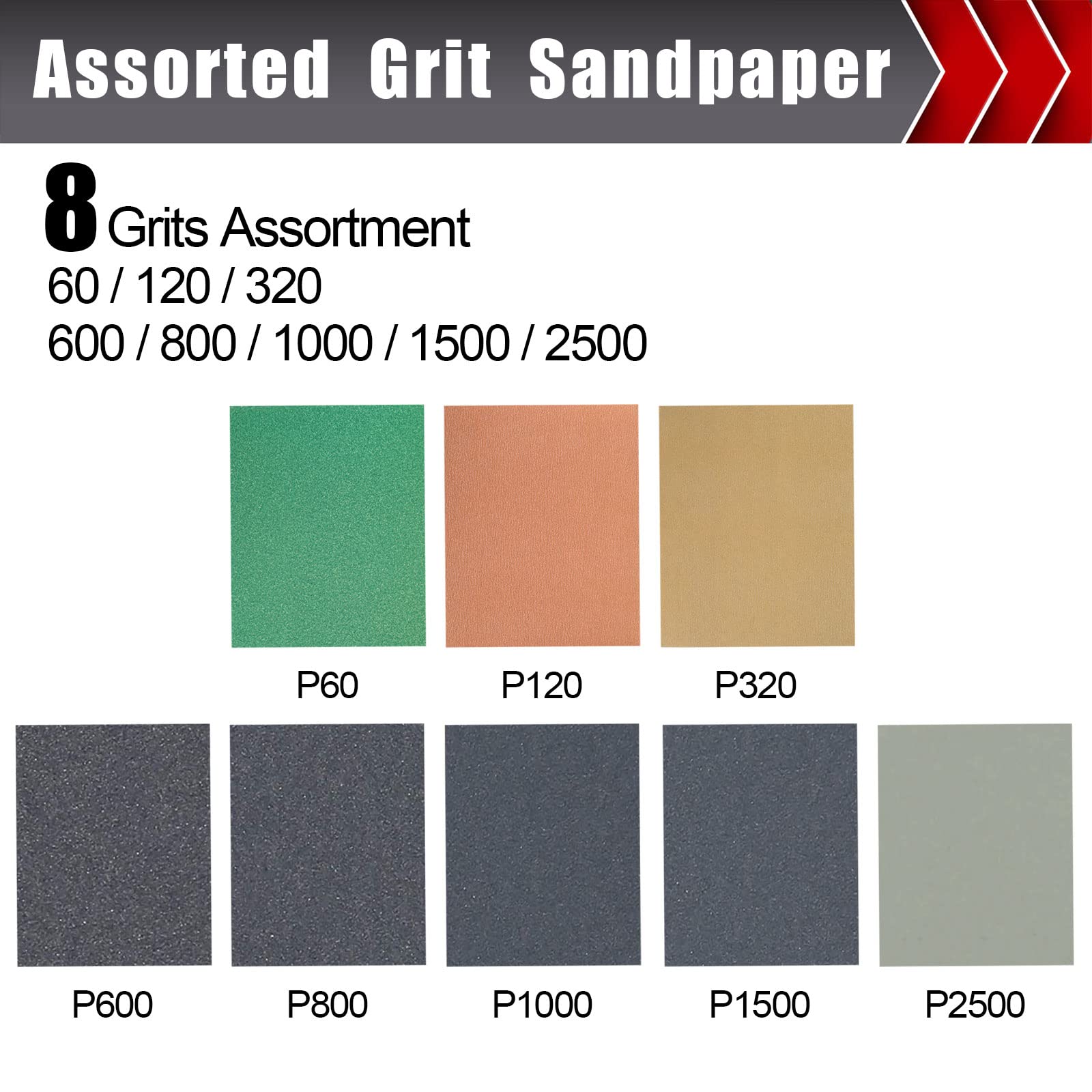 BOSHCRAFT 320 grit sheet for intermediate finishing on wood, metal, and plastic