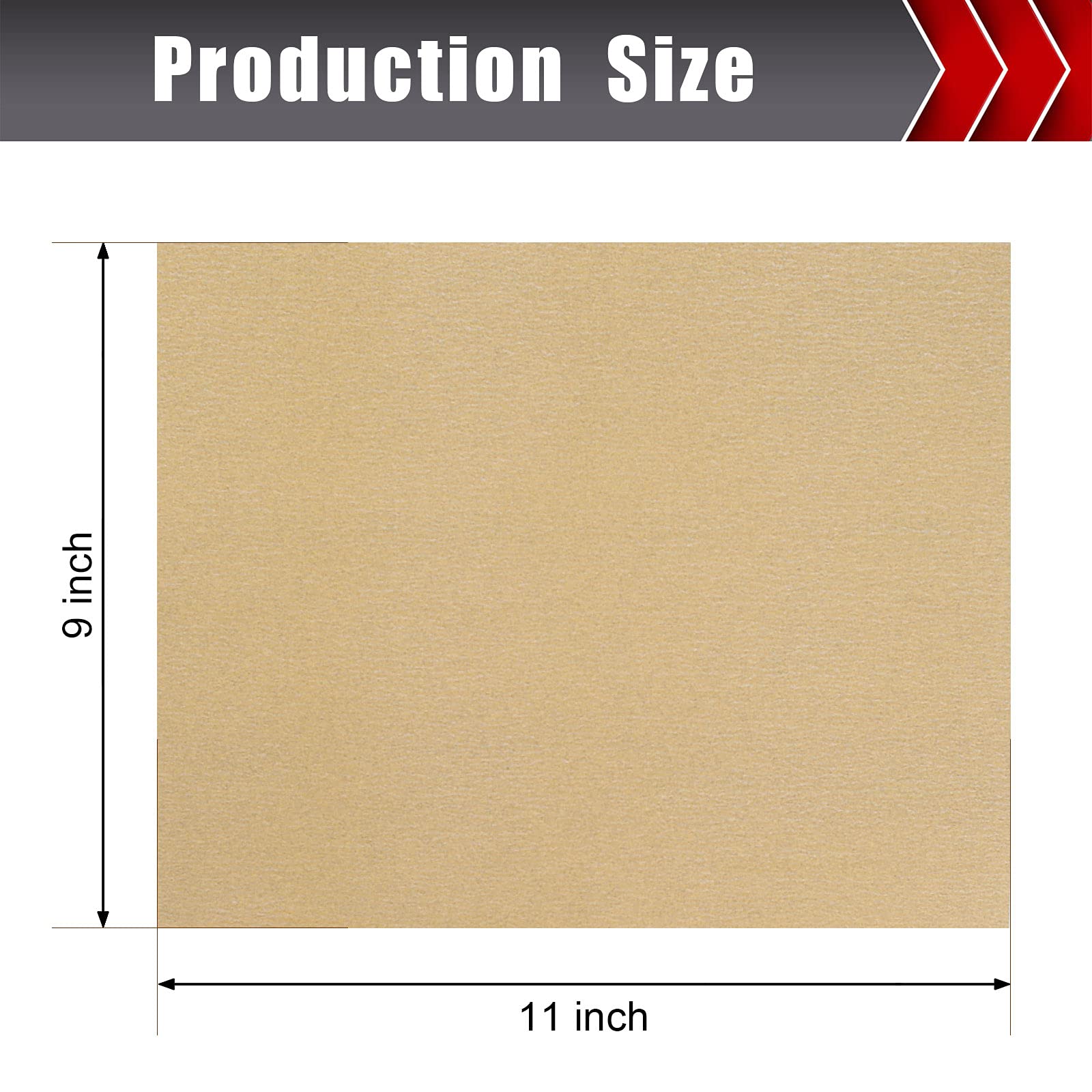 BOSHCRAFT 320-grit sheet for final finish and polish-ready feel