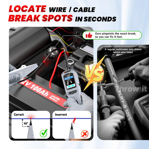 BossComm P180 battery test mode enabling quick health checks during operation
