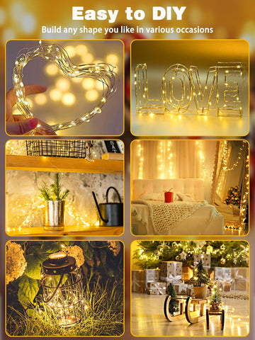 Bossern IP44 waterproof fairy lights suitable for outdoor use in rain