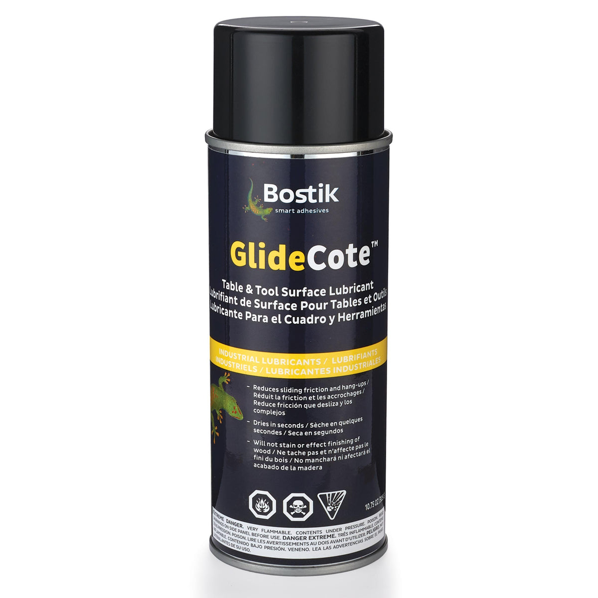 Bostik Glidecote aerosol seals tool surfaces for smoother operation and easier handling.