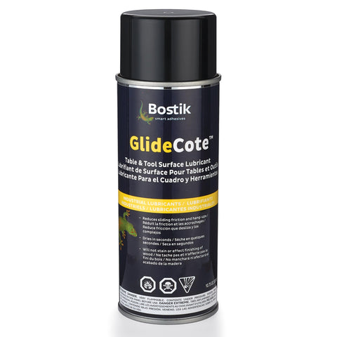 Bostik Glidecote aerosol seals tool surfaces for smoother operation and easier handling.
