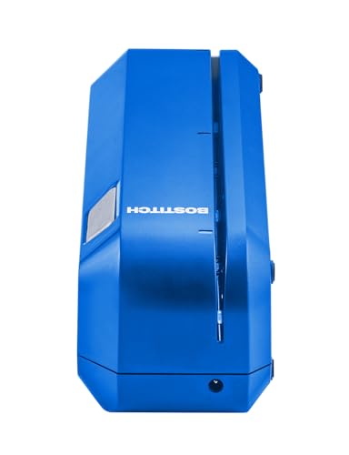 Bostitch EHP20 Blue 20-sheet capacity for efficient batch punching.