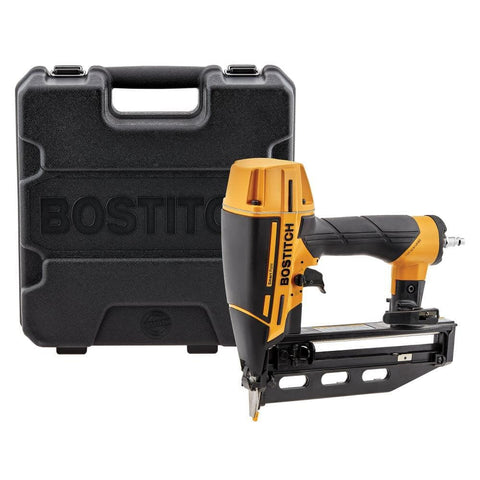 Bostitch nailer with tool-free jam release feature for quick clears