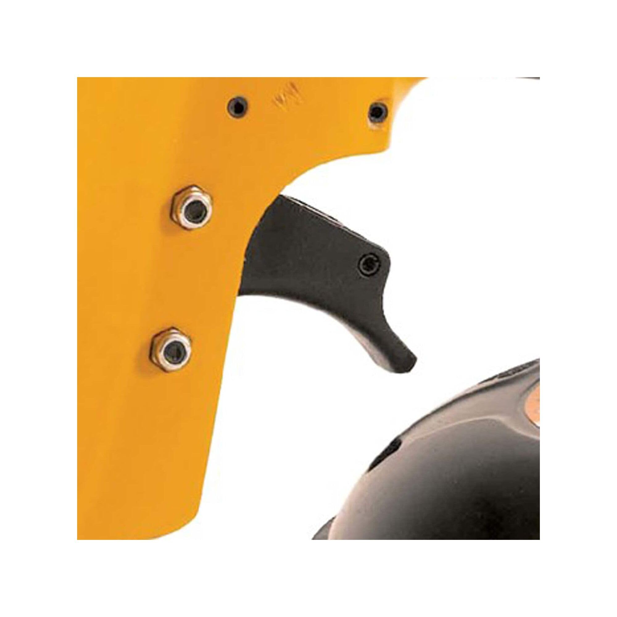 RN46-1 carbide nosepiece resists wear during abrasive material work.