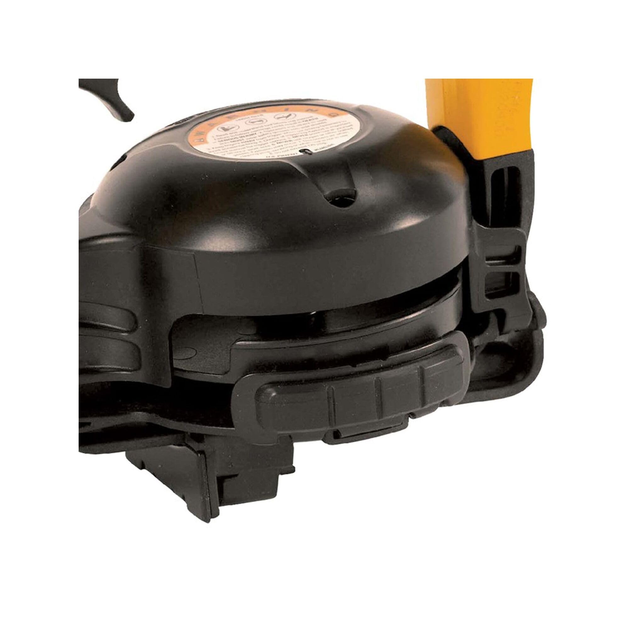Bostitch RN46-1 over-molded grip provides comfortable handling in any weather.
