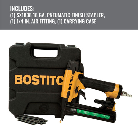 BOSTITCH SX1838K kit-in-case for organized transport and storage
