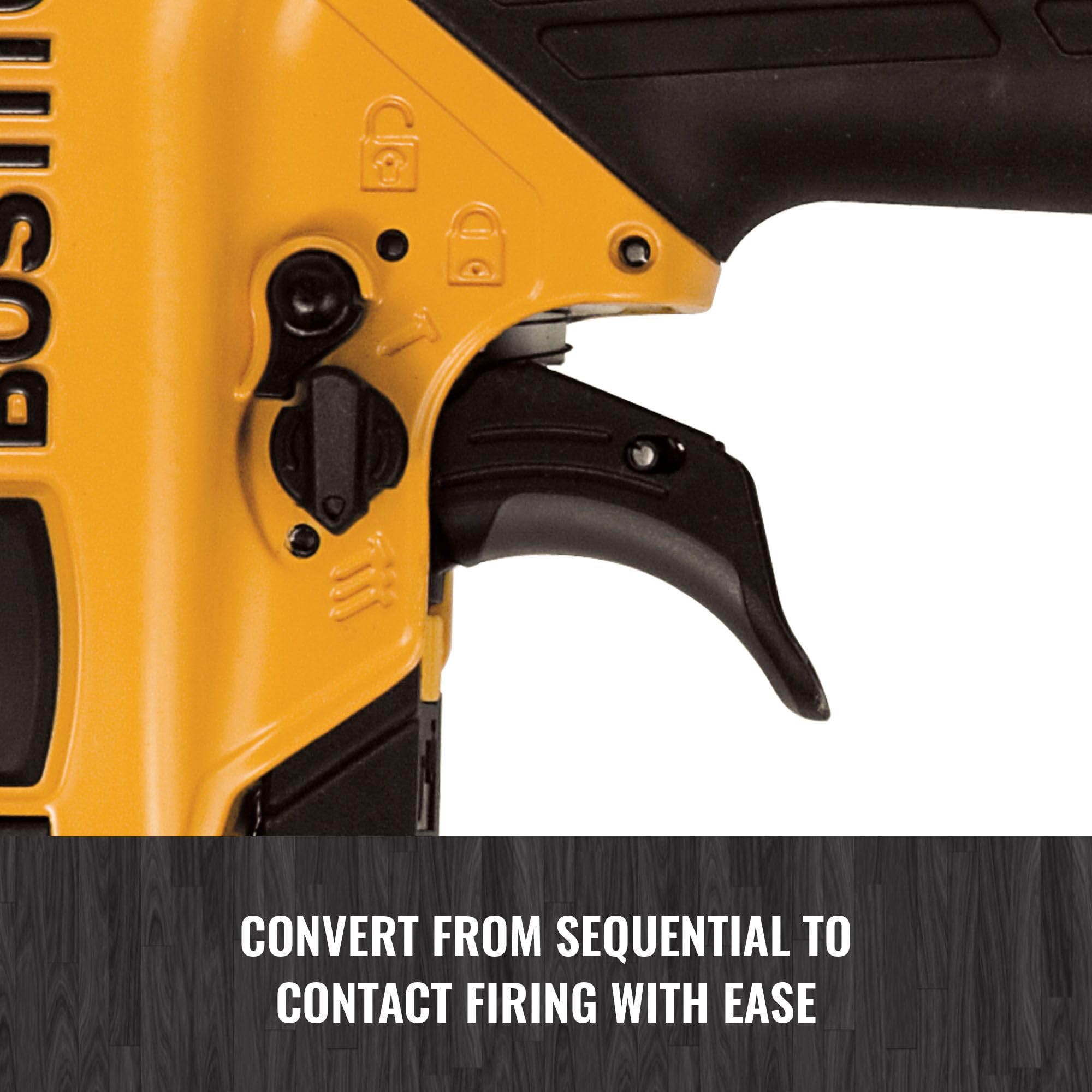 BOSTITCH SX1838K lightweight magnesium construction supports long use