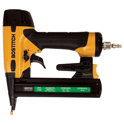 BOSTITCH SX1838K trigger modes show sequential and contact operation
