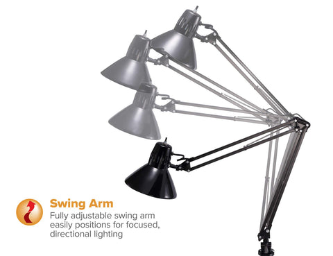 Bostitch VLF100 close-up of replaceable LED bulb for quick, bright task lighting