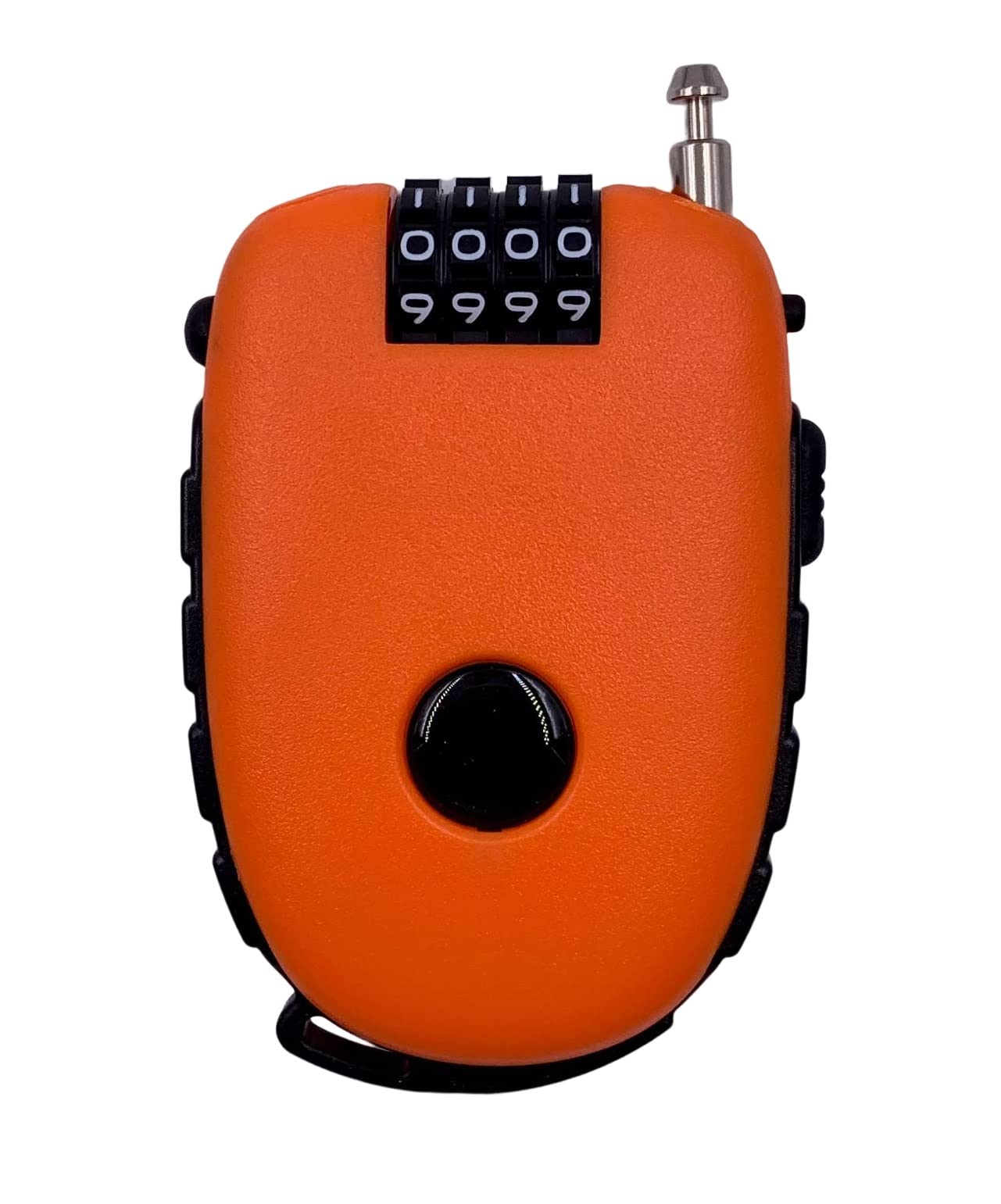 Bosvision Ultra-Secure 4-Digit Lock closeup with durable vinyl-coated cable for versatile security.