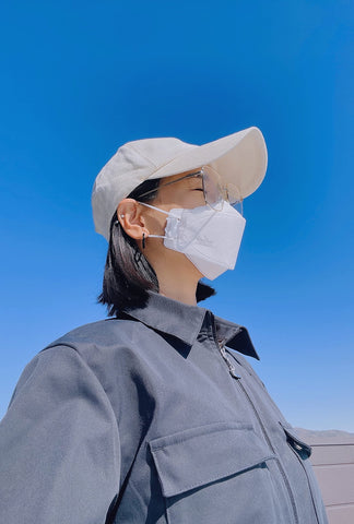 BOTN KF94 mask with a 4-layer filter providing breathable protection.