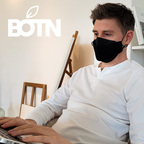 BOTN KF94 mask soft nosewire prevents slipping and fogging