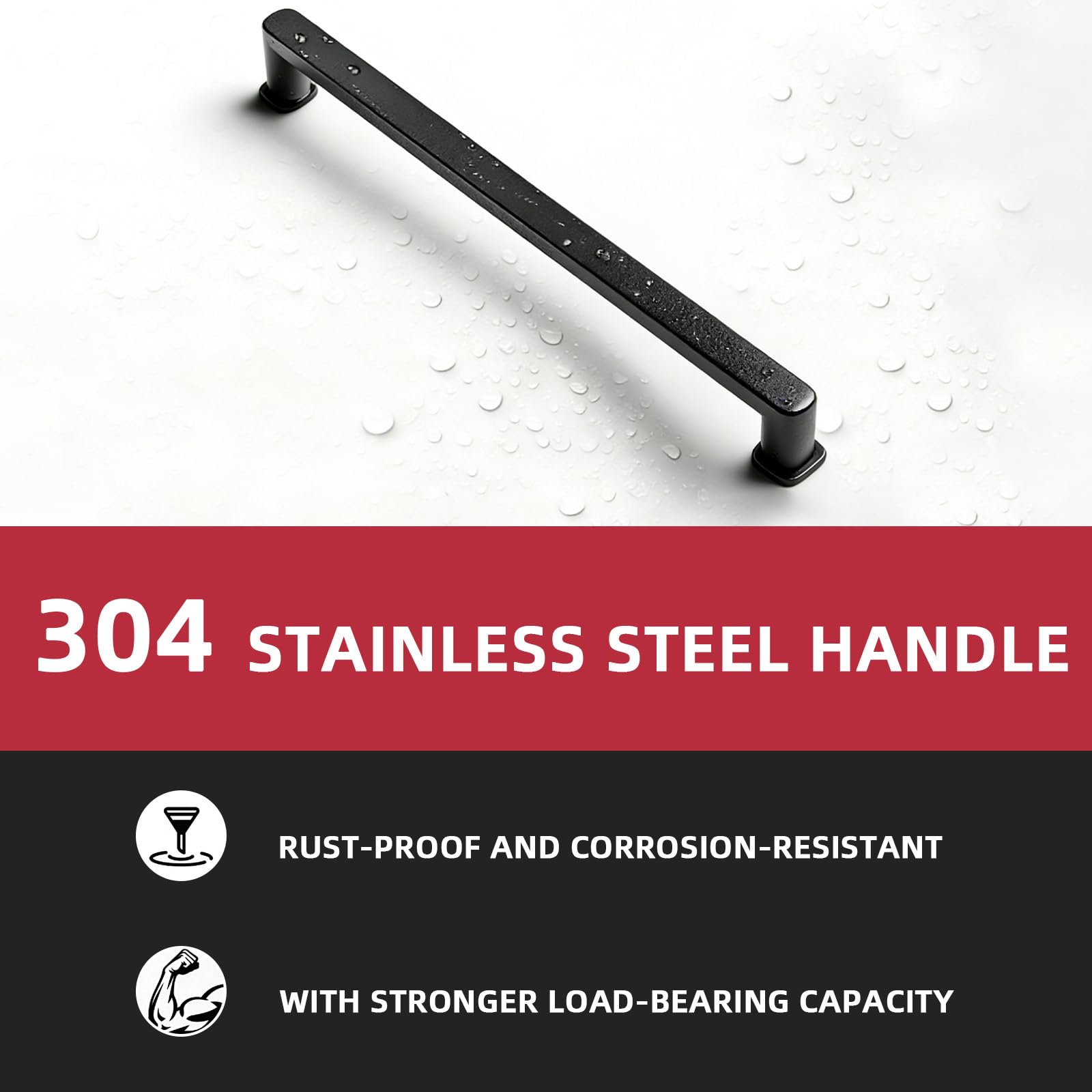 Botwinkle 304 stainless steel handle provides rust-proof grip