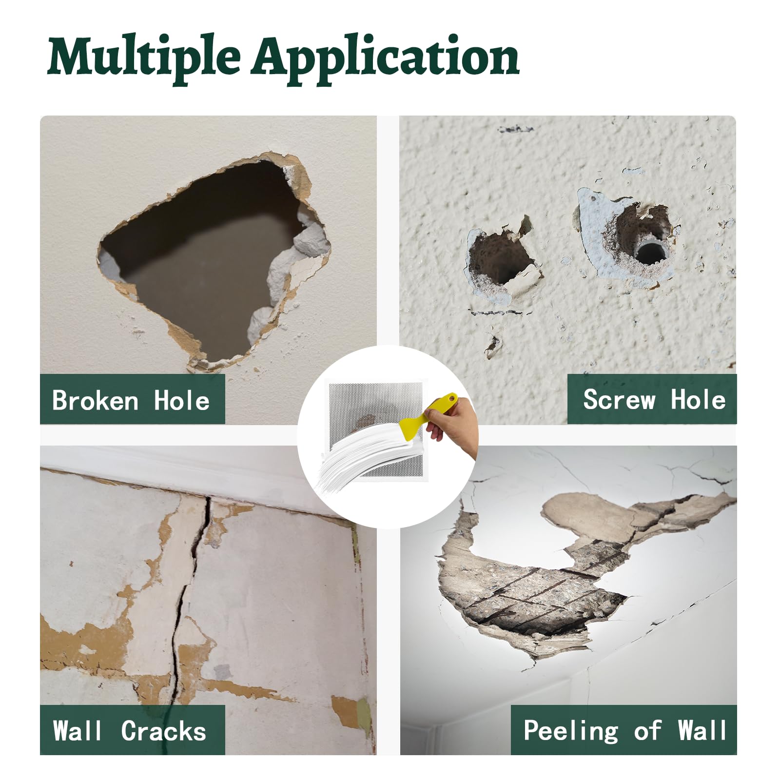 Botyboty sandpapers and patch kit for clean, even wall prep.