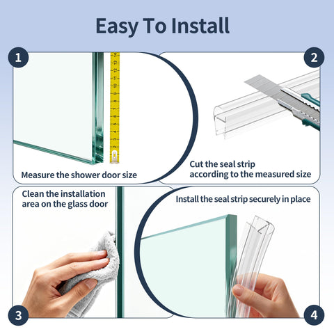 Bougainora easy-cut 39-inch strip fits precisely without special tools.