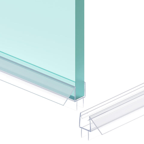 Bougainora shower door bottom seal-36in provides a tight fit to minimize leaks and splashes.