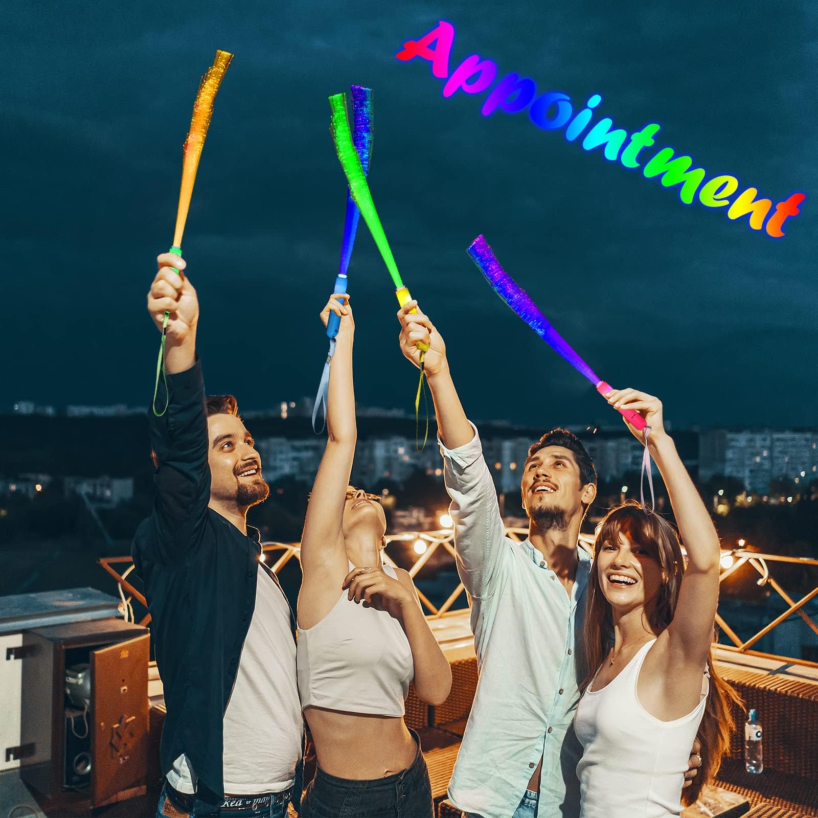 BouQuw Mardi Gras glow sticks brighten parades and nightlife.
