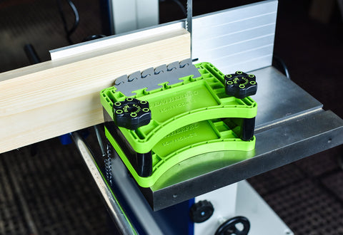AnchorPRO hardware on FeatherDUO FP3 for strong miter slot grip