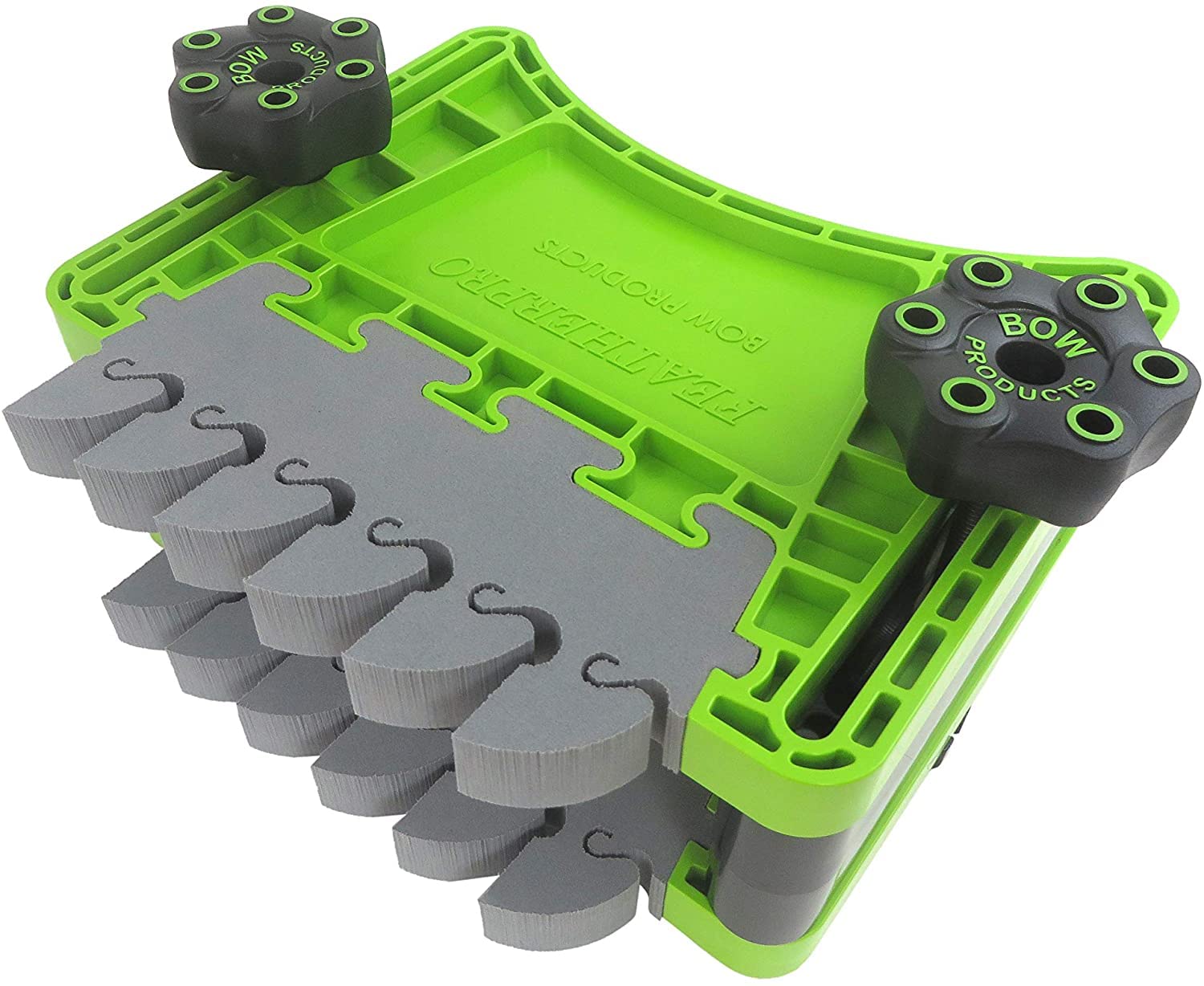 BOW FeatherDUO FP3 featherboard on table saw for precise feeds and safer operation