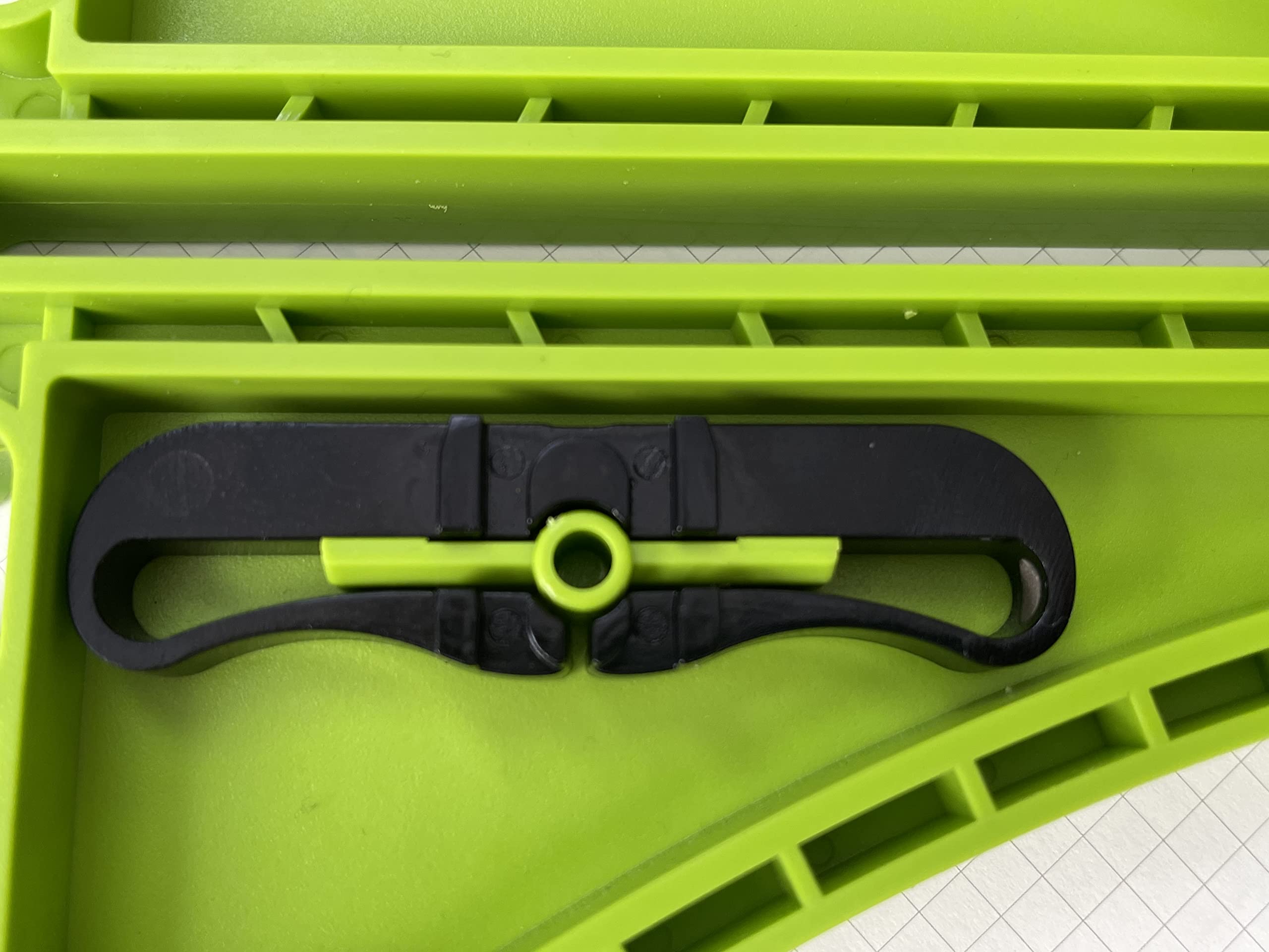 Bow Products FP5 in use on a table saw for precise, controlled guidance