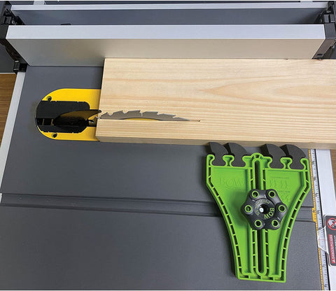 Bow Products FP5 miter bars installed for quick table saw setup
