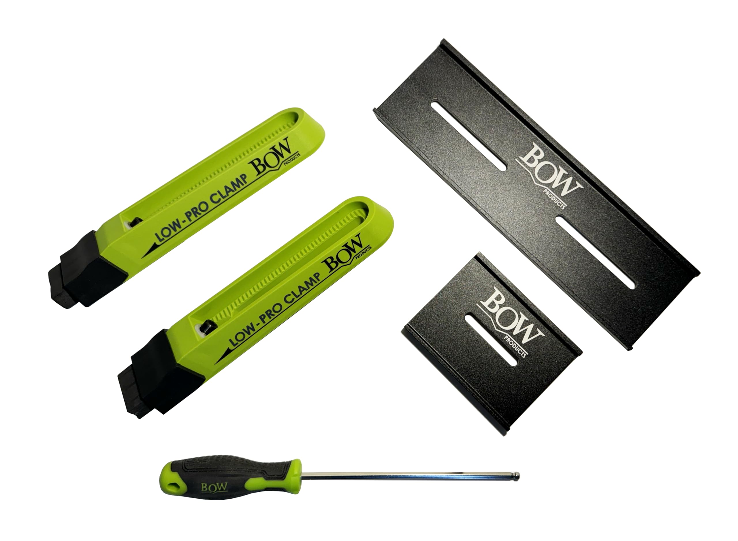 Bow Products Low Profile Clamping Kit fence stops for precise alignment.