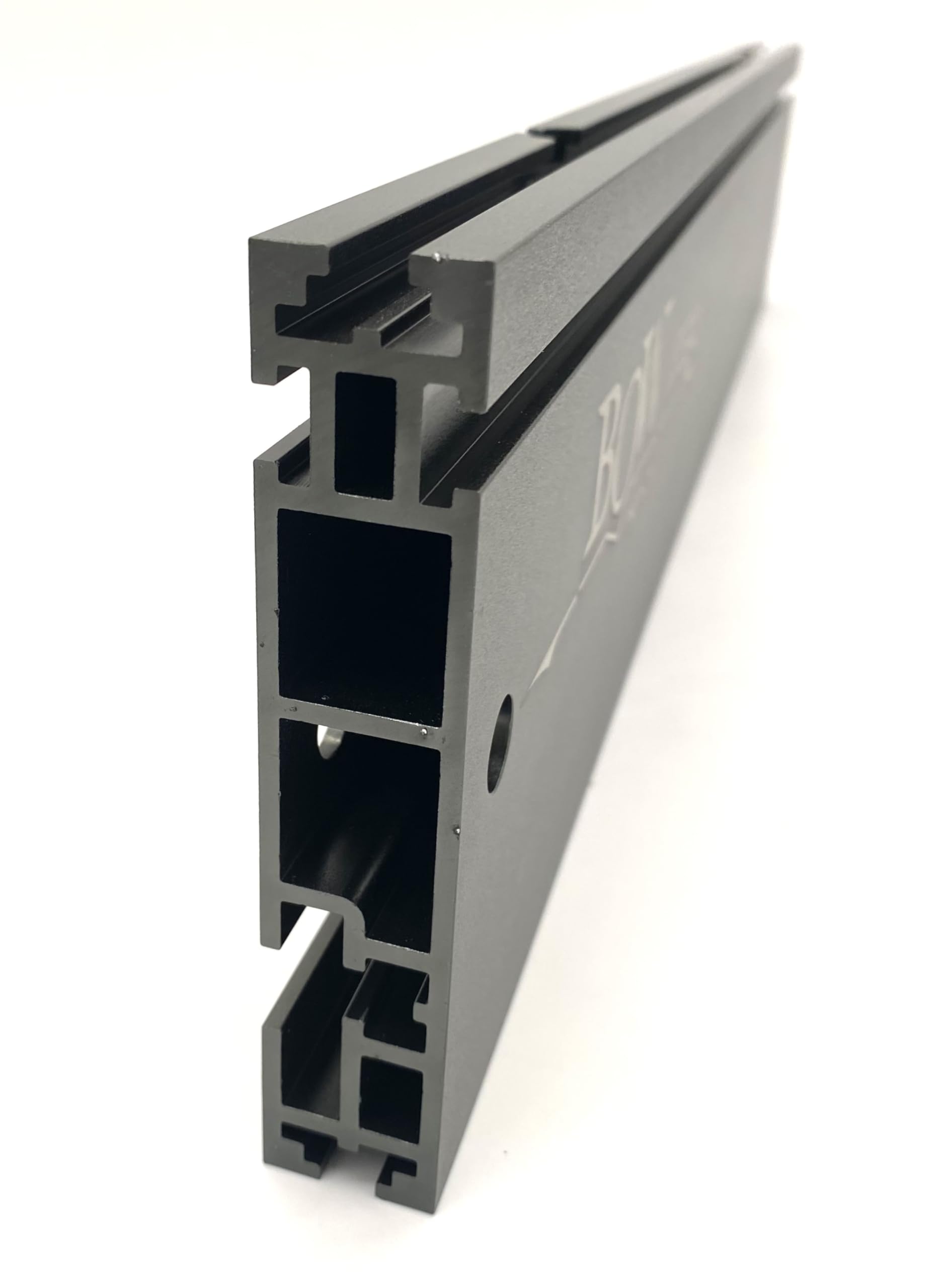 Bow Products XT546 fence back-clamp-slots enable multi-position setup for longer or shorter tables