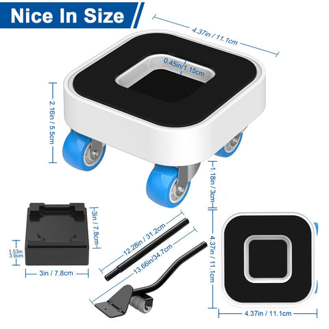 Bowen EZ furniture dolly with anti-slip groove design and pads to prevent sliding during moves