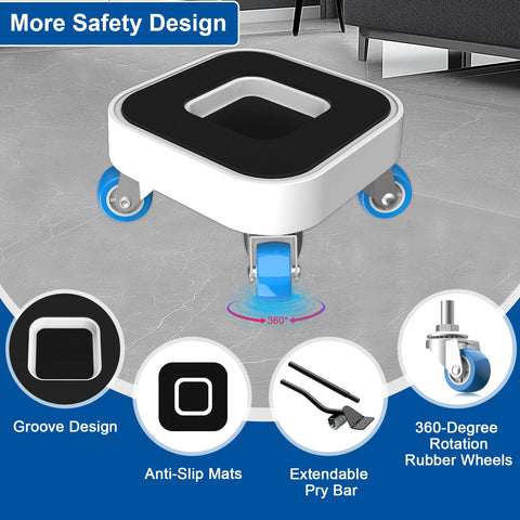 Bowen EZ heavy-duty slider with reinforced groove base protecting floors while moving heavy furniture