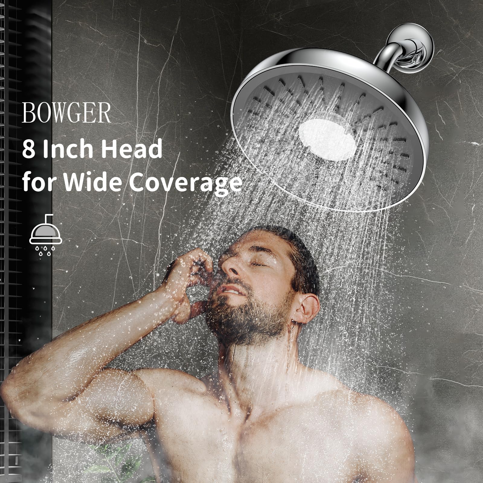Bowger replaceable filter ensuring ongoing water purification