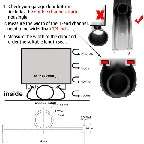 BOWSEN end plugs included with the bottom seal for a clean finish.
