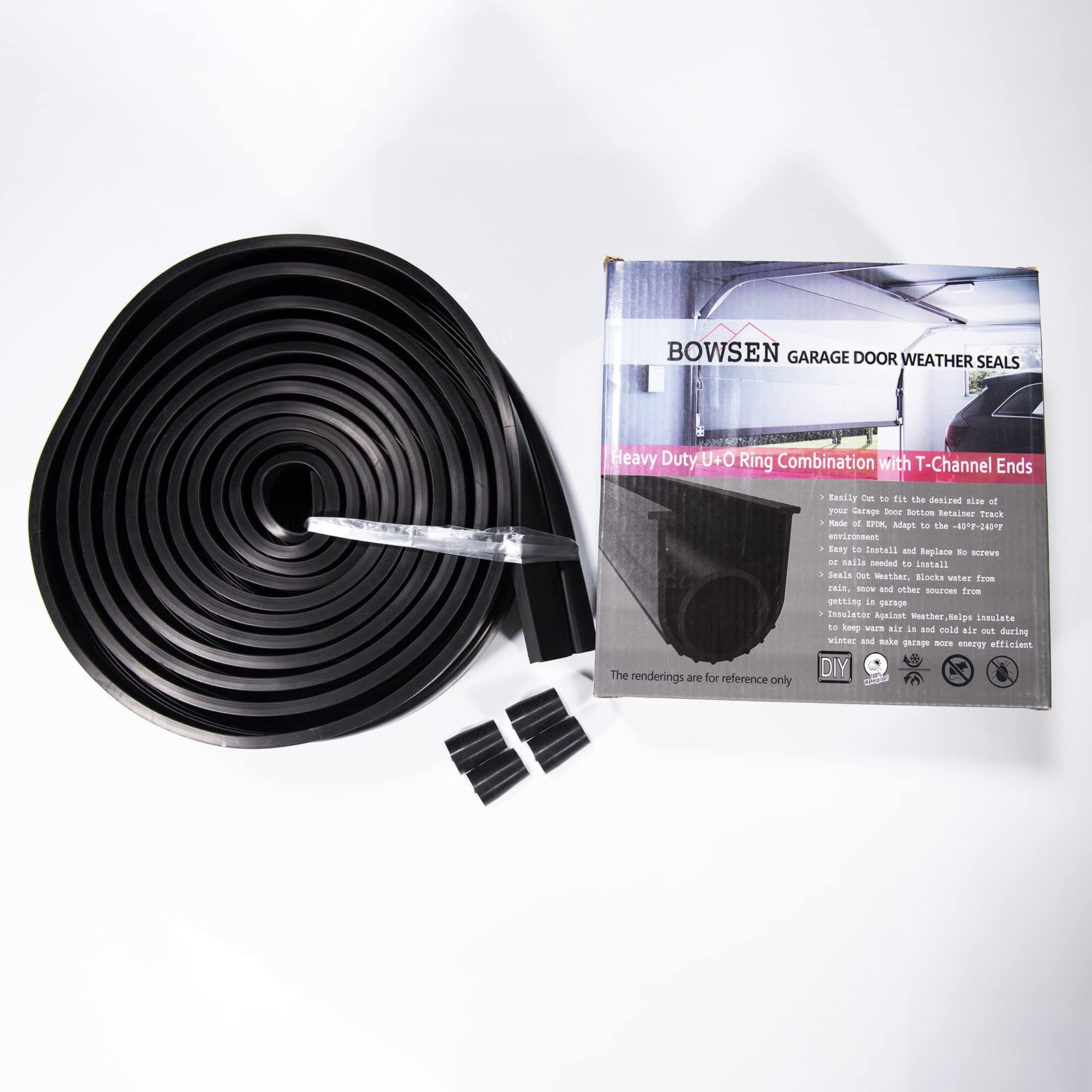 BOWSEN cut-to-fit EPDM seal tailored to your door.