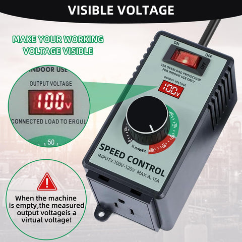 Boxyouping voltage display showing stable output for reliable operation.