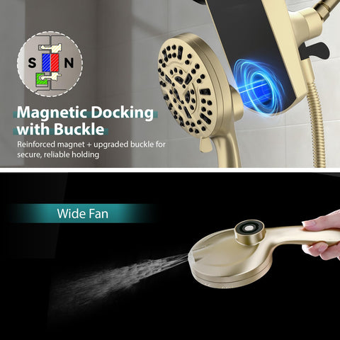 BOZYBO adjustable arm sets the perfect shower height