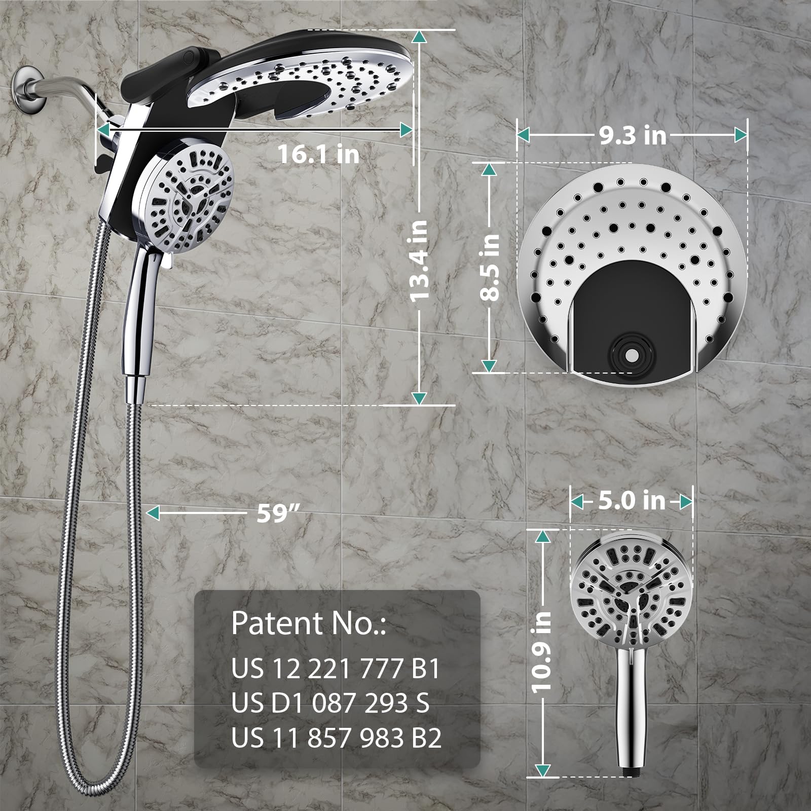 BOZYBO easy tool free installation simplifies upgrading your bathroom.