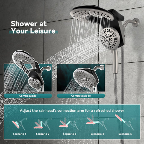 BOZYBO handheld-spray-settings-10 shows versatile spray options for tailored cleansing.