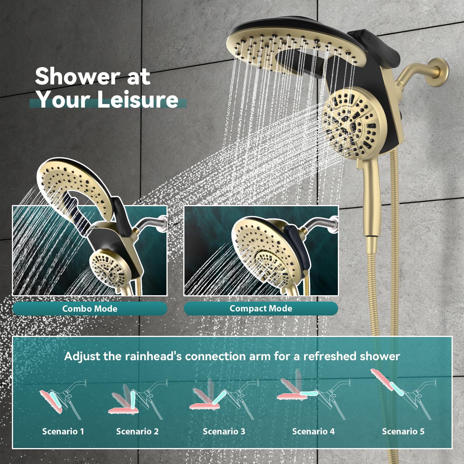 BOZYBO handheld sprays with 10 settings for versatile cleaning