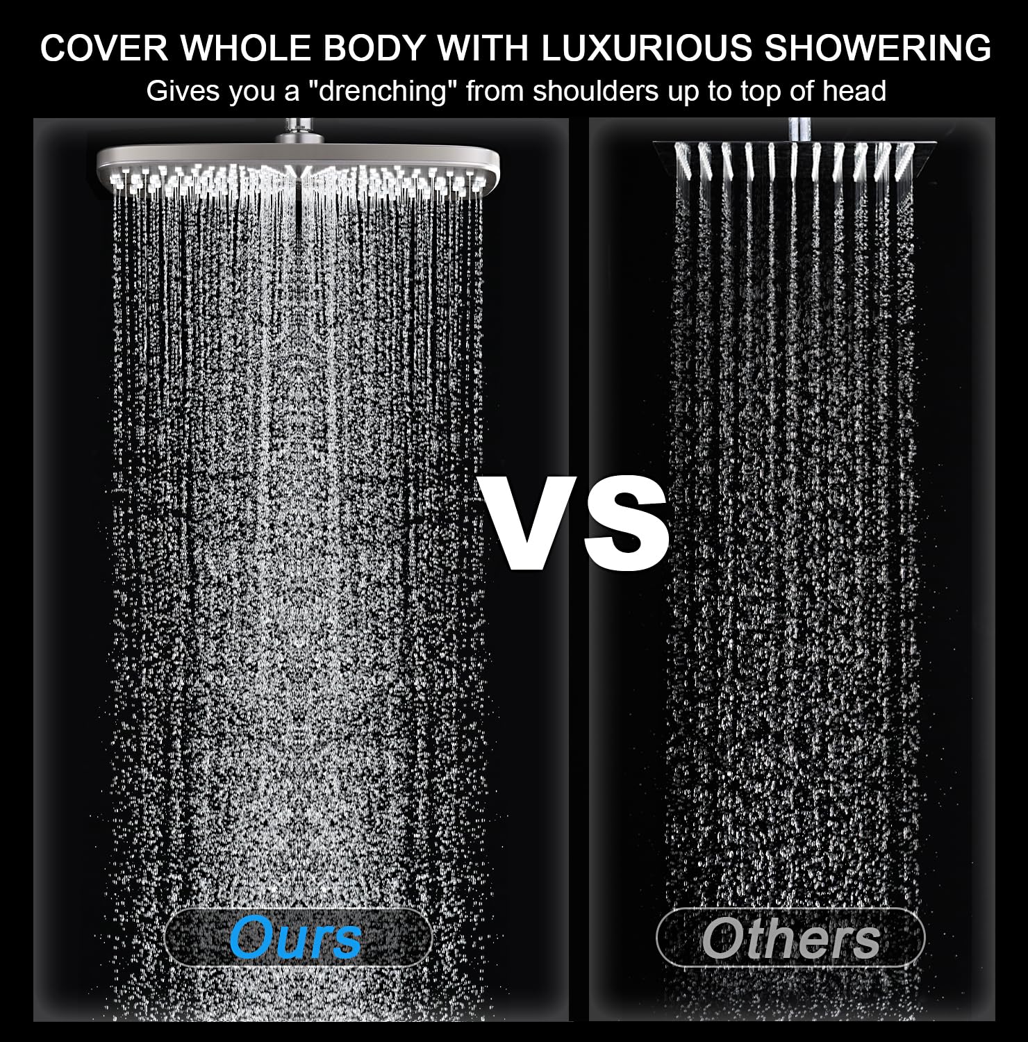 Bozybo handheld with ten spray settings for versatile cleansing options.