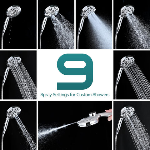 BOZYBO power jet and wide fan provide targeted cleansing and broad coverage.