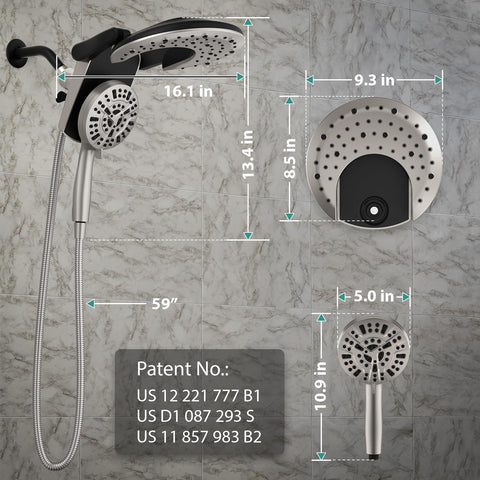 BOZYBO universal-g1-2-thread-compatibility fits standard shower pipes.