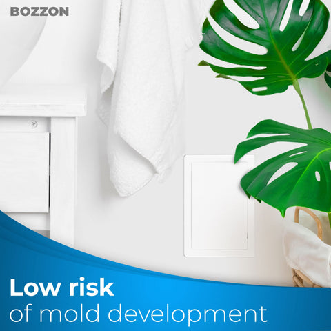 BOZZON drywall panel material is water-repellent and UV-stable