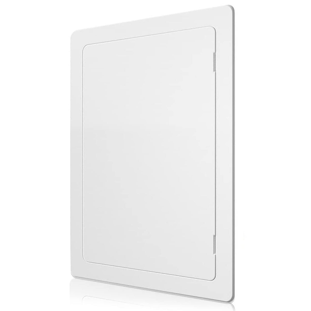 Bozzon drywall access panel front view showing discreet wall access